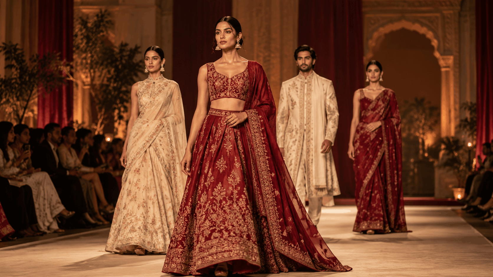 Indian ethnic fashion collection and designer garments